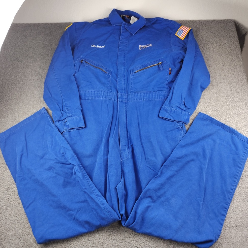 Walls FR Blue Flame Resistant Coveralls Mens 46 Tall HRC 2 Workwear Fire
